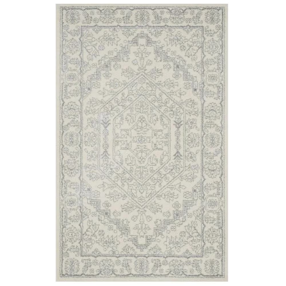 Safavieh Adirondack ADR108S 3' x 5' Ivory and Slate Area Rug