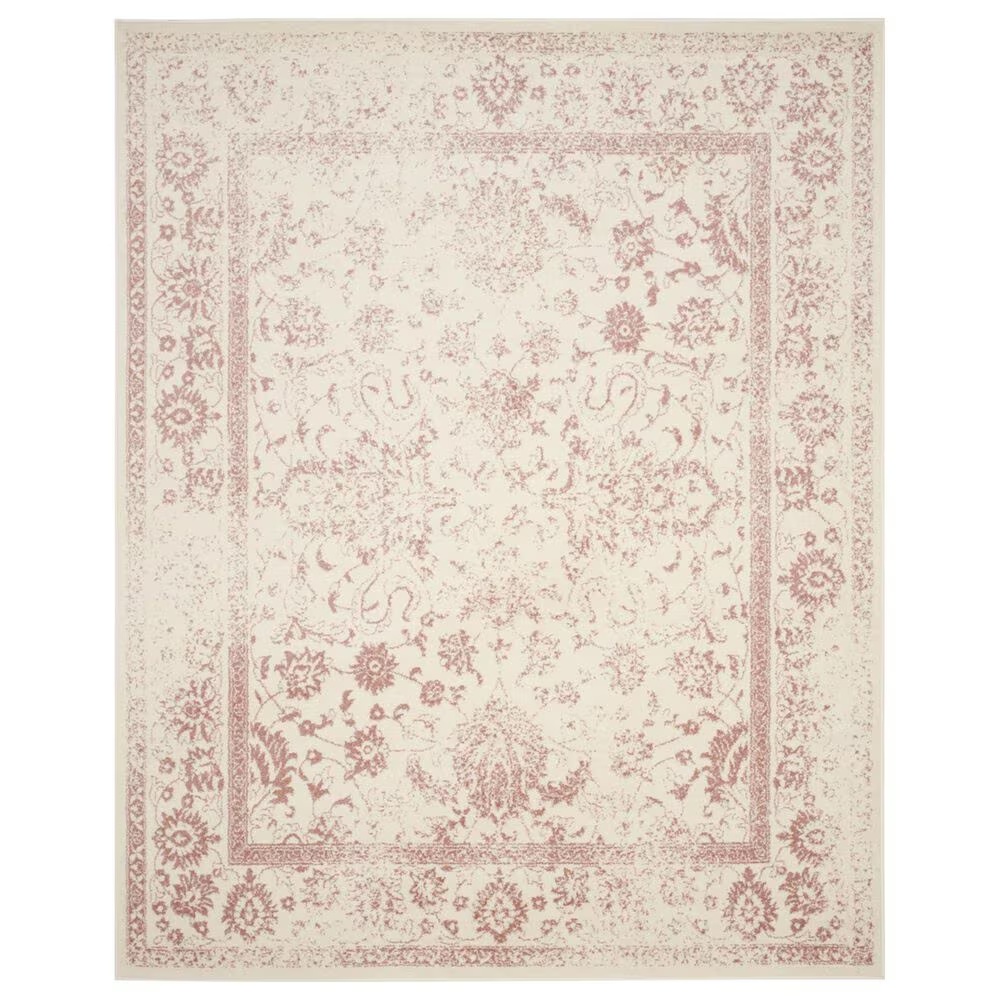 Safavieh Adirondack ADR109H 11' x 15' Ivory and Rose Area Rug