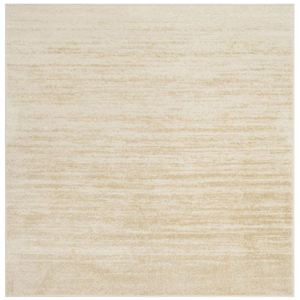 Safavieh Adirondack ADR113W 6' Square Champagne and Cream Area Rug