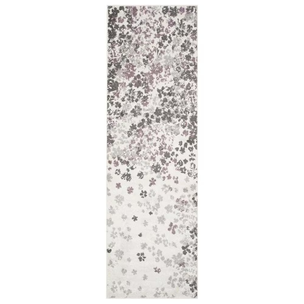 Safavieh Adirondack ADR115L 2'6" x 10' Ivory and Purple Runner