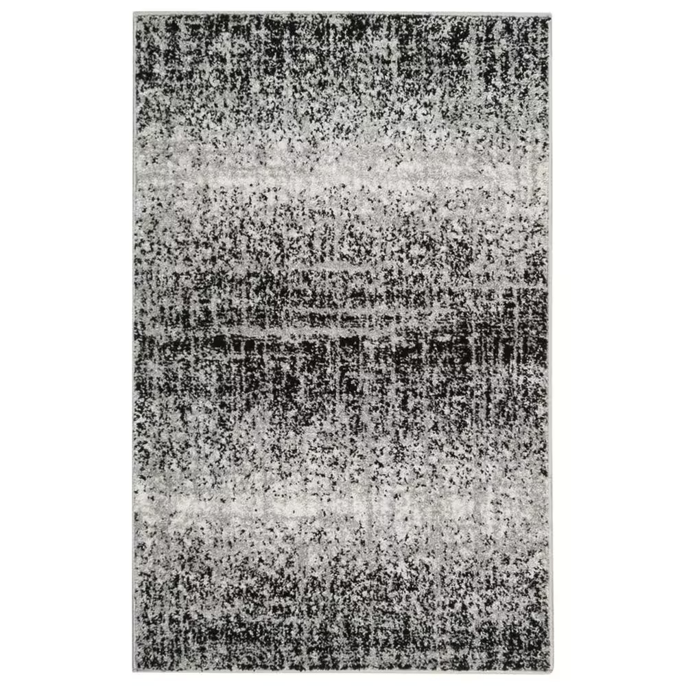 Safavieh Adirondack ADR116A 2'6" x 4' Silver and Black Runner