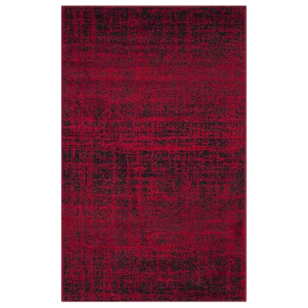 Safavieh Adirondack ADR116F 3' x 5' Red and Black Area Rug