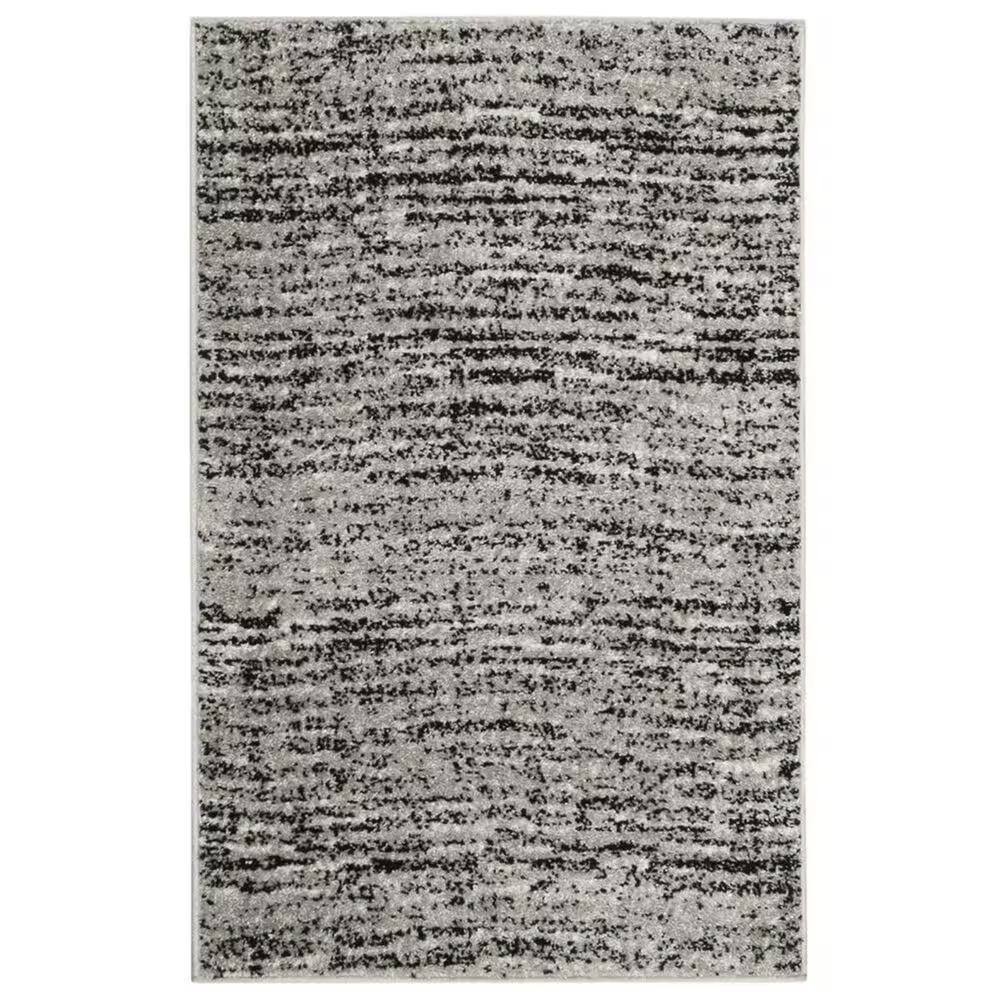 Safavieh Adirondack ADR117A 2'6" x 4' Black and Silver Runner