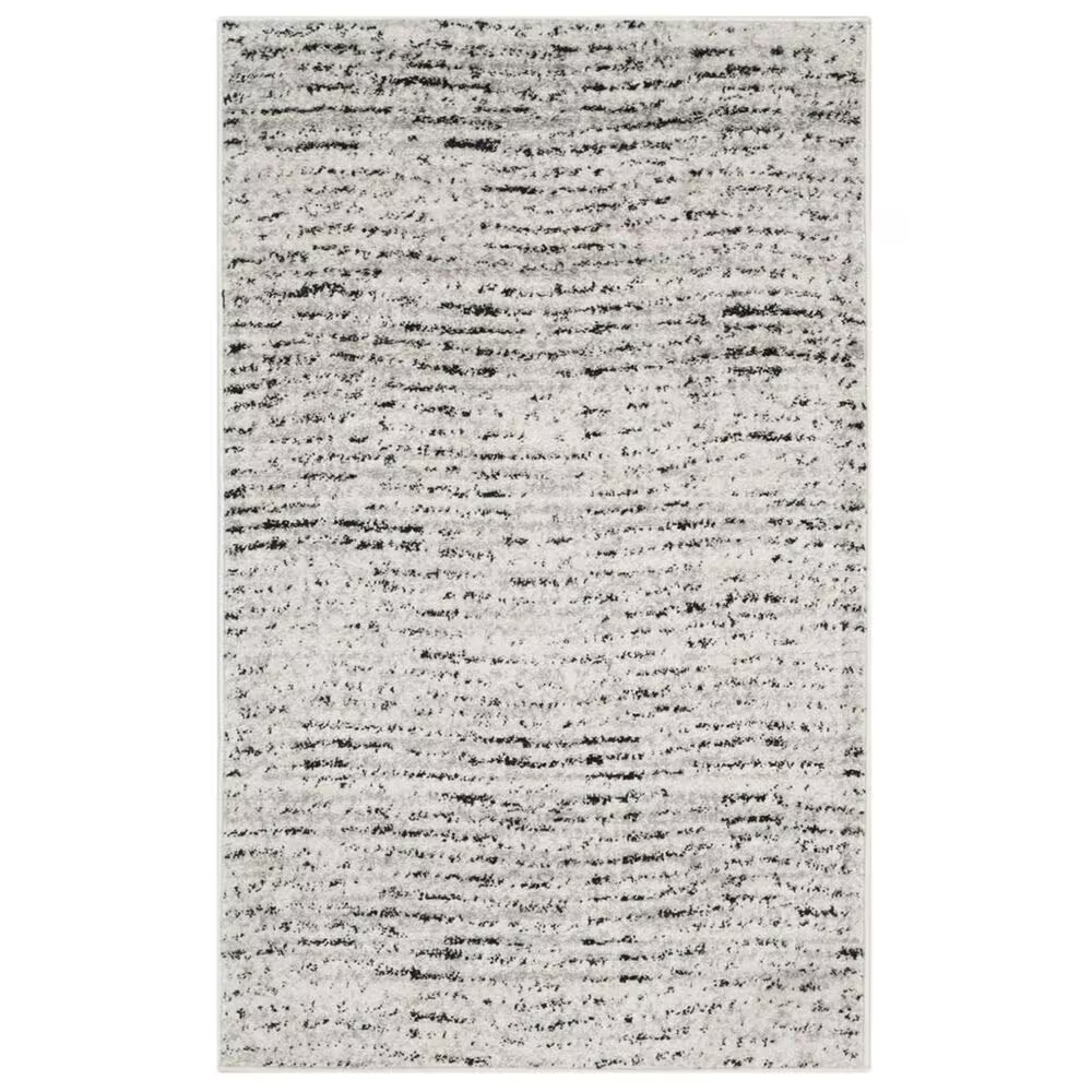 Safavieh Adirondack ADR117B 3' x 5' Ivory and Silver Area Rug
