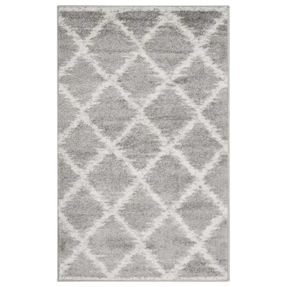 Safavieh Adirondack ADR120B 3' x 5' Silver and Ivory Area Rug