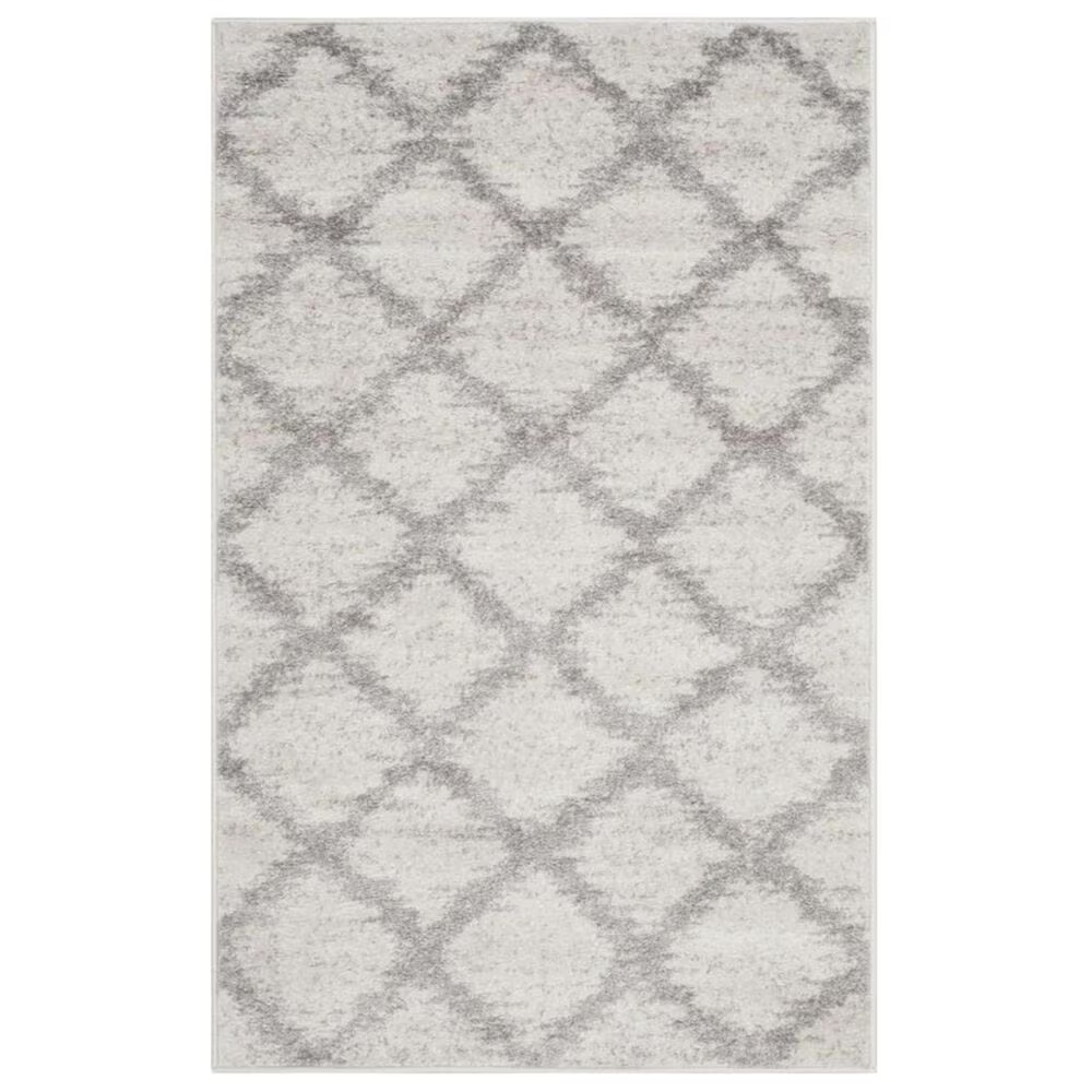 Safavieh Adirondack ADR122B 3' x 5' Ivory and Silver Area Rug