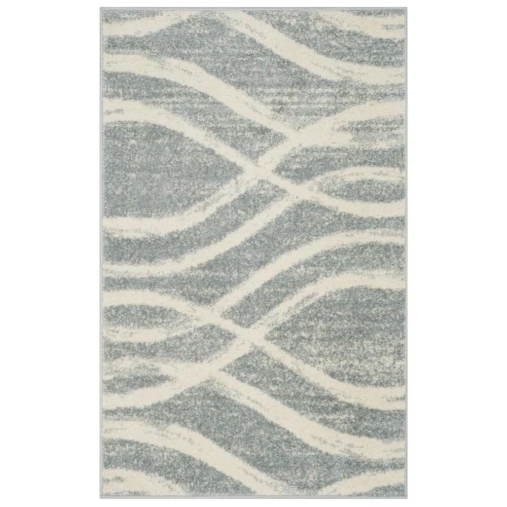 Safavieh Adirondack ADR125T 3' x 5' Cream and Slate Area Rug