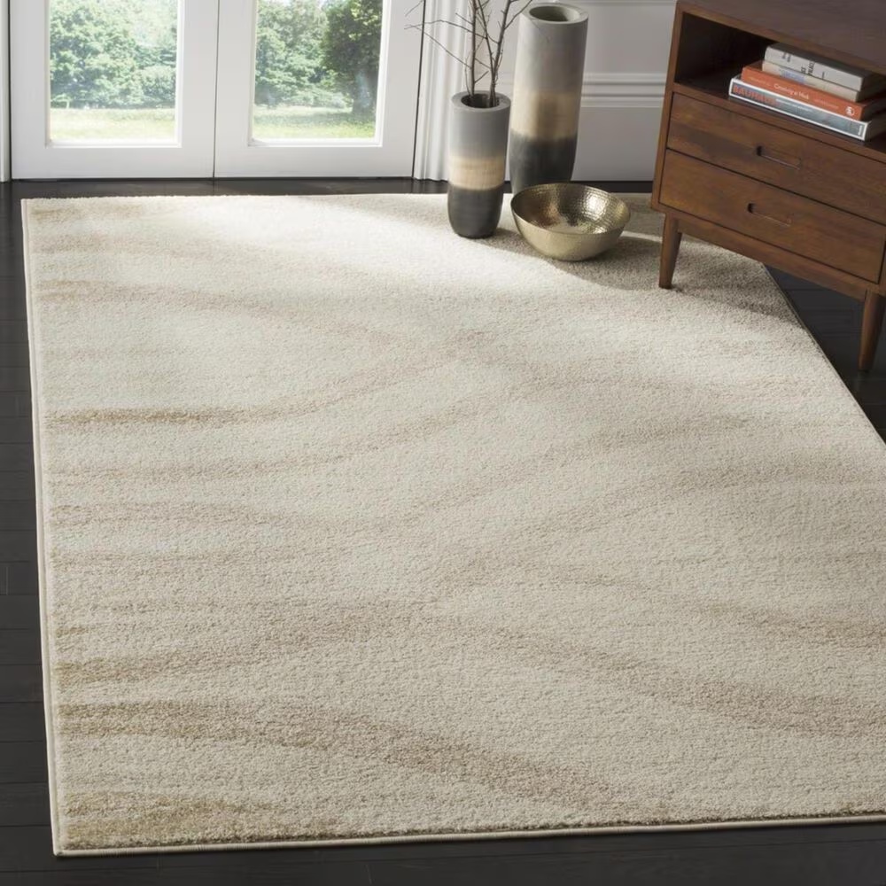 Safavieh Adirondack ADR125W 2'6" x 4' Cream and Champagne Runner