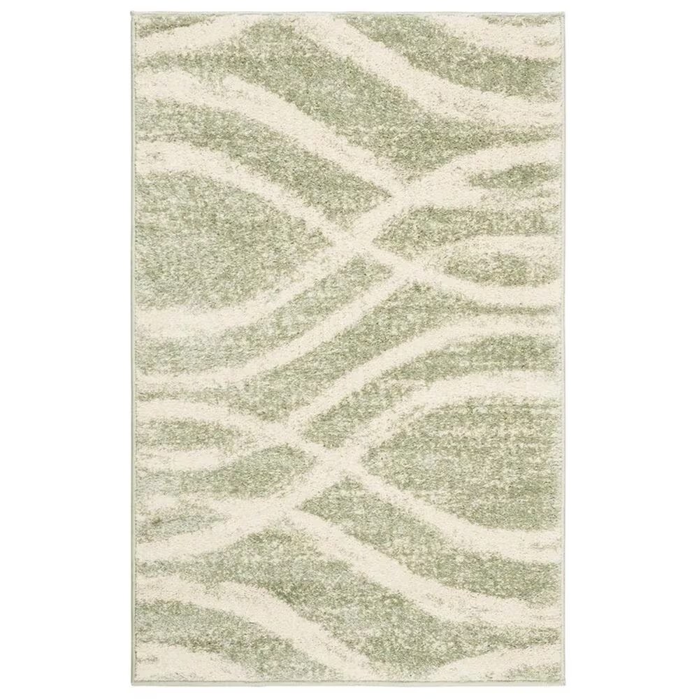 Safavieh Adirondack ADR125X 2'6" x 4' Sage and Cream Runner
