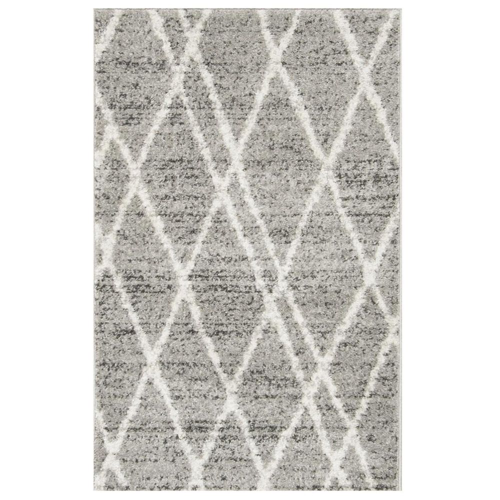 Safavieh Adirondack ADR128B 2'6" x 4' Ivory and Silver Runner