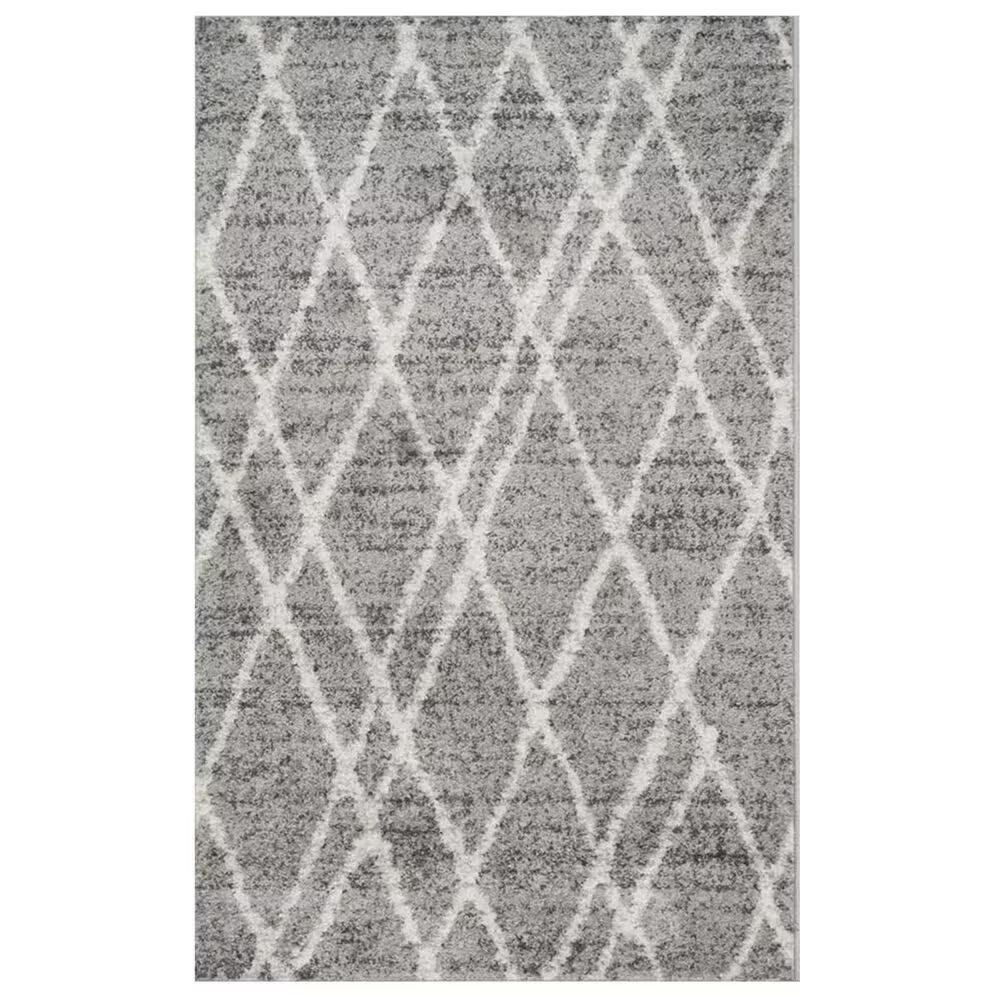 Safavieh Adirondack ADR128B 3' x 5' Ivory and Silver Area Rug