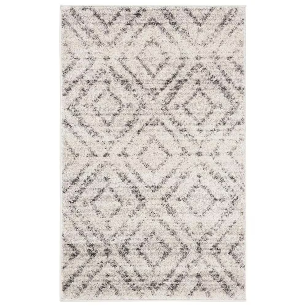 Safavieh Adirondack ADR131C 2'6" x 4' Light Grey and Grey Runner