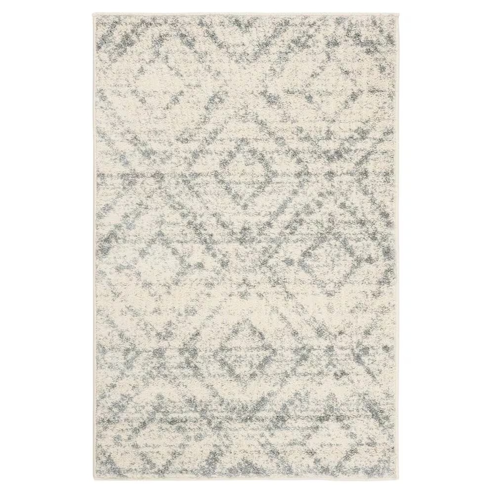 Safavieh Adirondack ADR131T-24 2'6" x 4' Ivory and Light Blue Scatter Rug