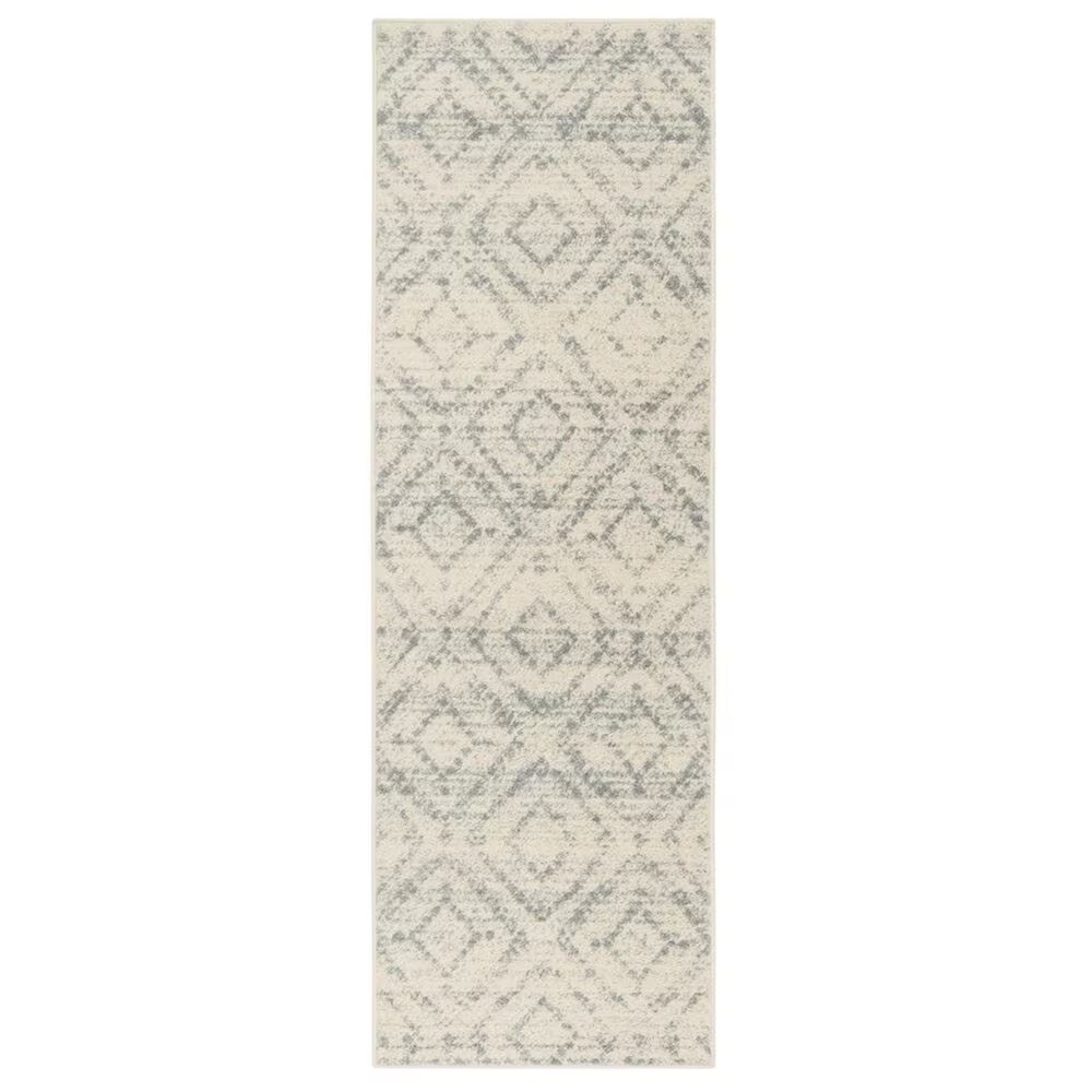 Safavieh Adirondack ADR131T-26 2'6" x 6' Ivory and Light Blue Runner