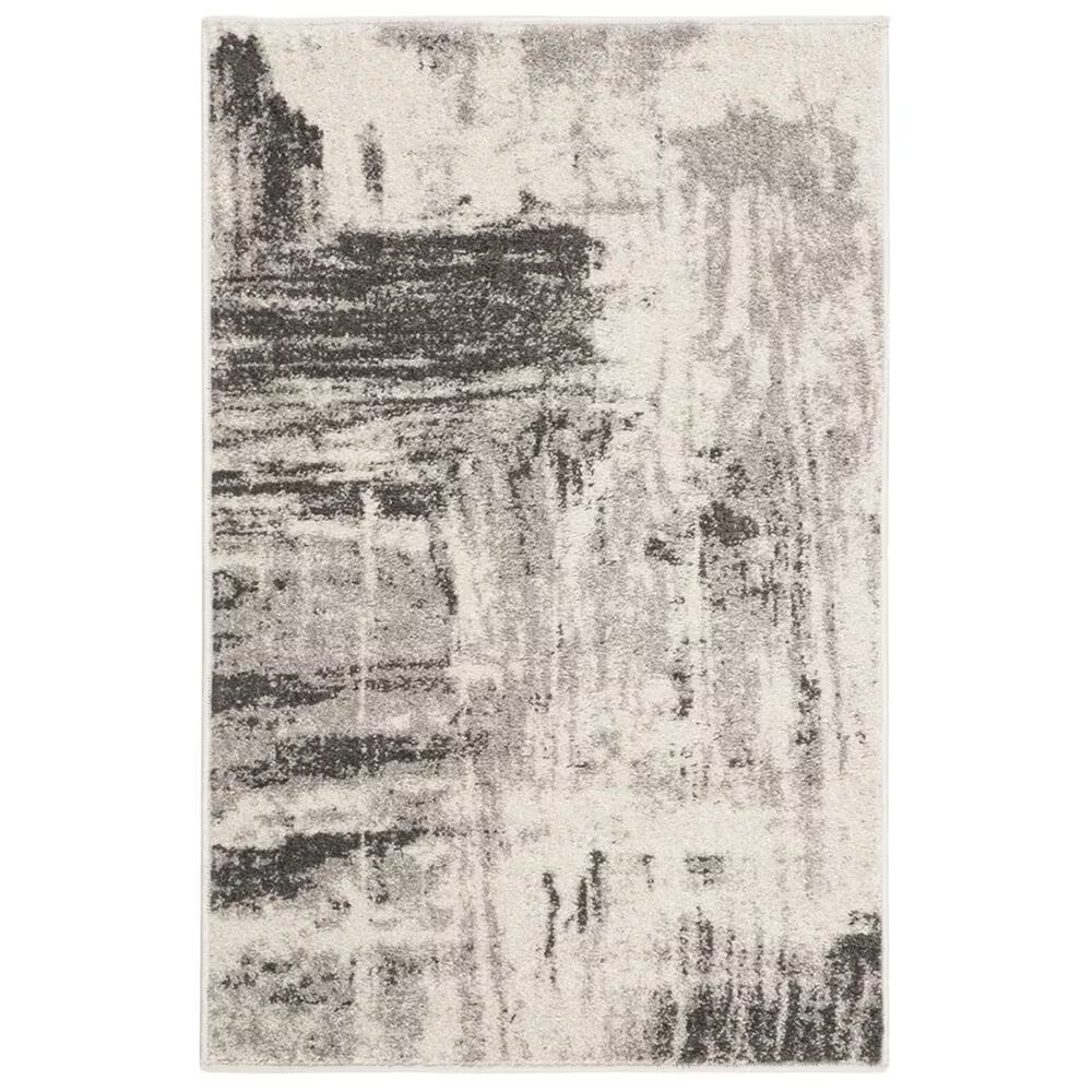 Safavieh Adirondack ADR133C 2'6" x 4' Ivory and Grey Runner
