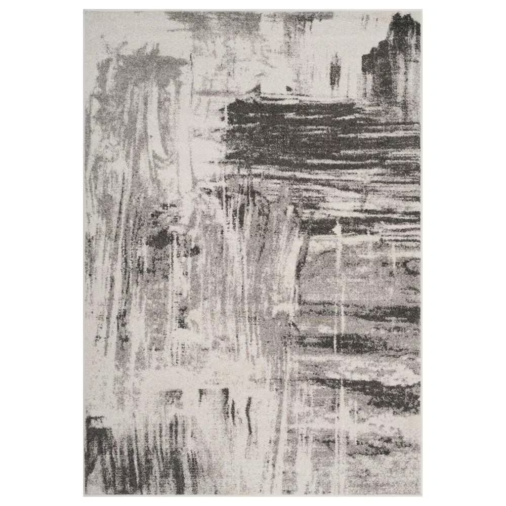 Safavieh Adirondack ADR133C 9' x 12' Ivory and Grey Area Rug