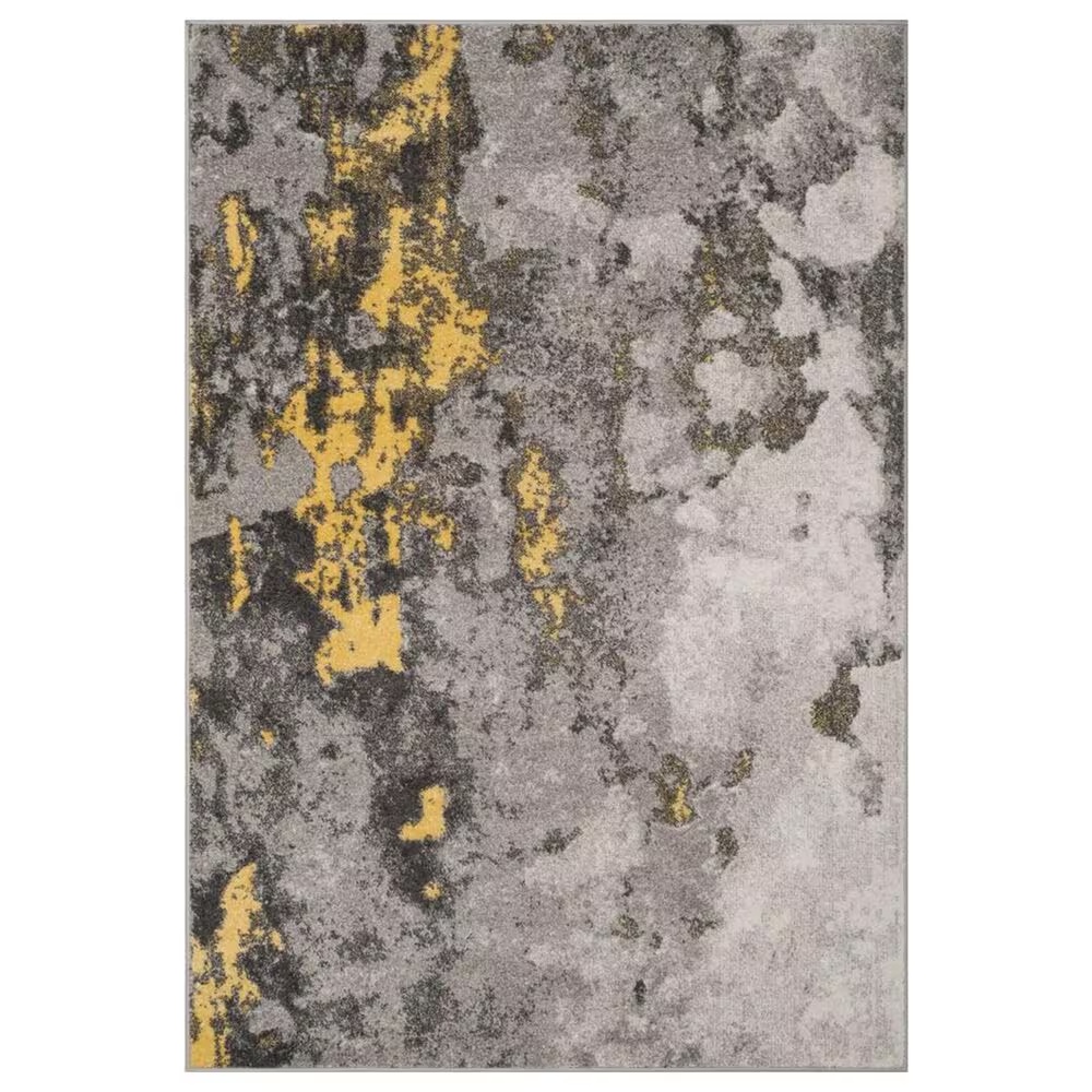 Safavieh Adirondack ADR134H 10' x 14' Grey and Yellow Area Rug