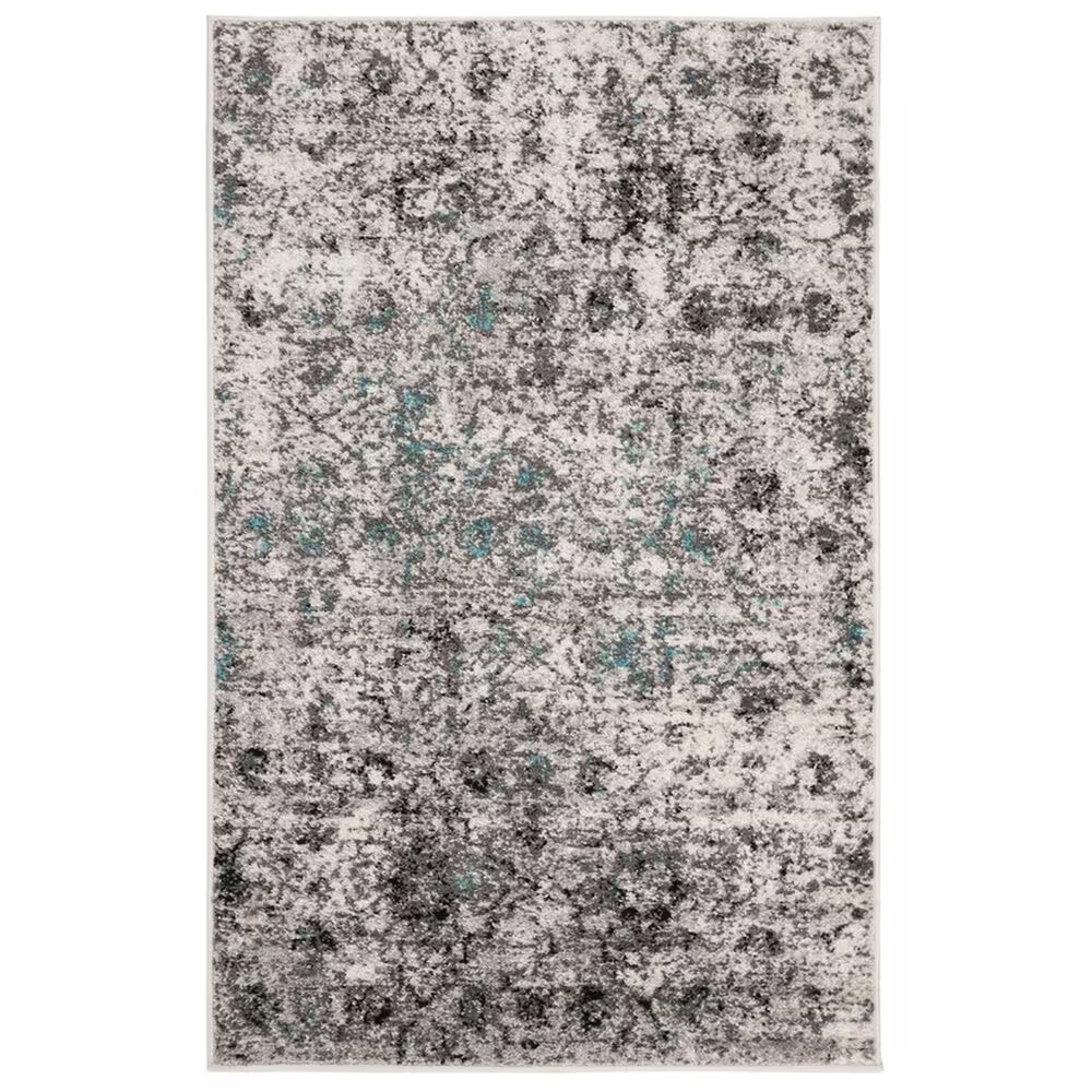 Safavieh Adirondack ADR135C 4' x 6' Grey and Black Area Rug