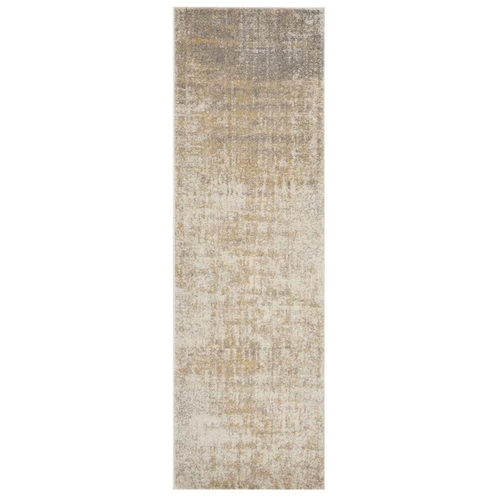 Safavieh Adirondack ADR207A 2'6" x 8' Creme and Gold Runner