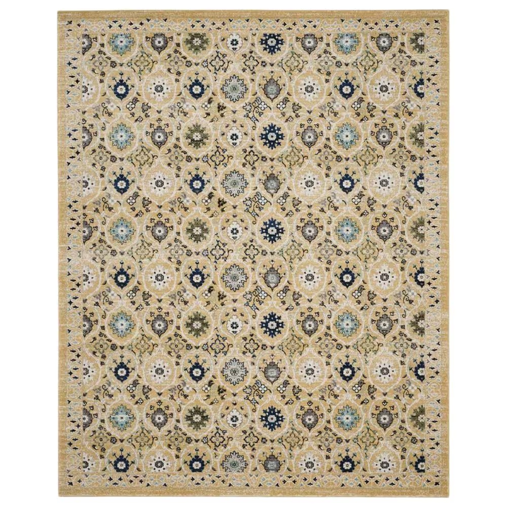 Safavieh Evoke EVK210B 10' x 14' Gold and Ivory Area Rug