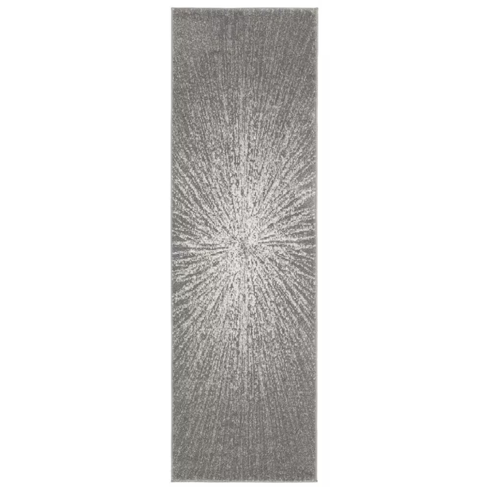 Safavieh Evoke EVK228H 2'3" x 11' Dark Grey and Ivory Runner