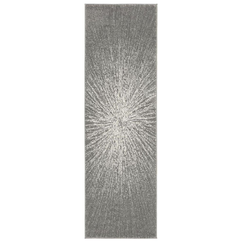 Safavieh Evoke EVK228H 2'2" x 7' Dark Grey and Ivory Runner