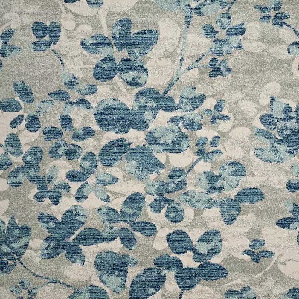 Safavieh Evoke EVK236J 2'2" x 4' Grey and Light Blue Scatter Rug