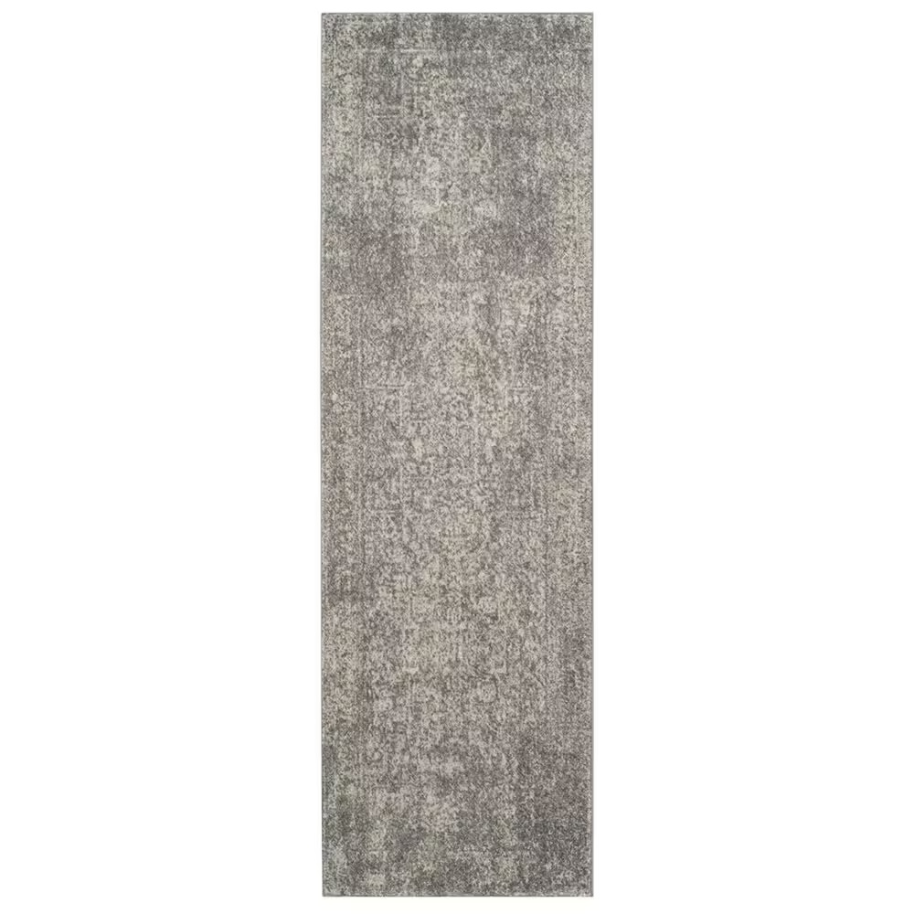 Safavieh Evoke EVK256S 2'2" x 21' Silver and Ivory Runner