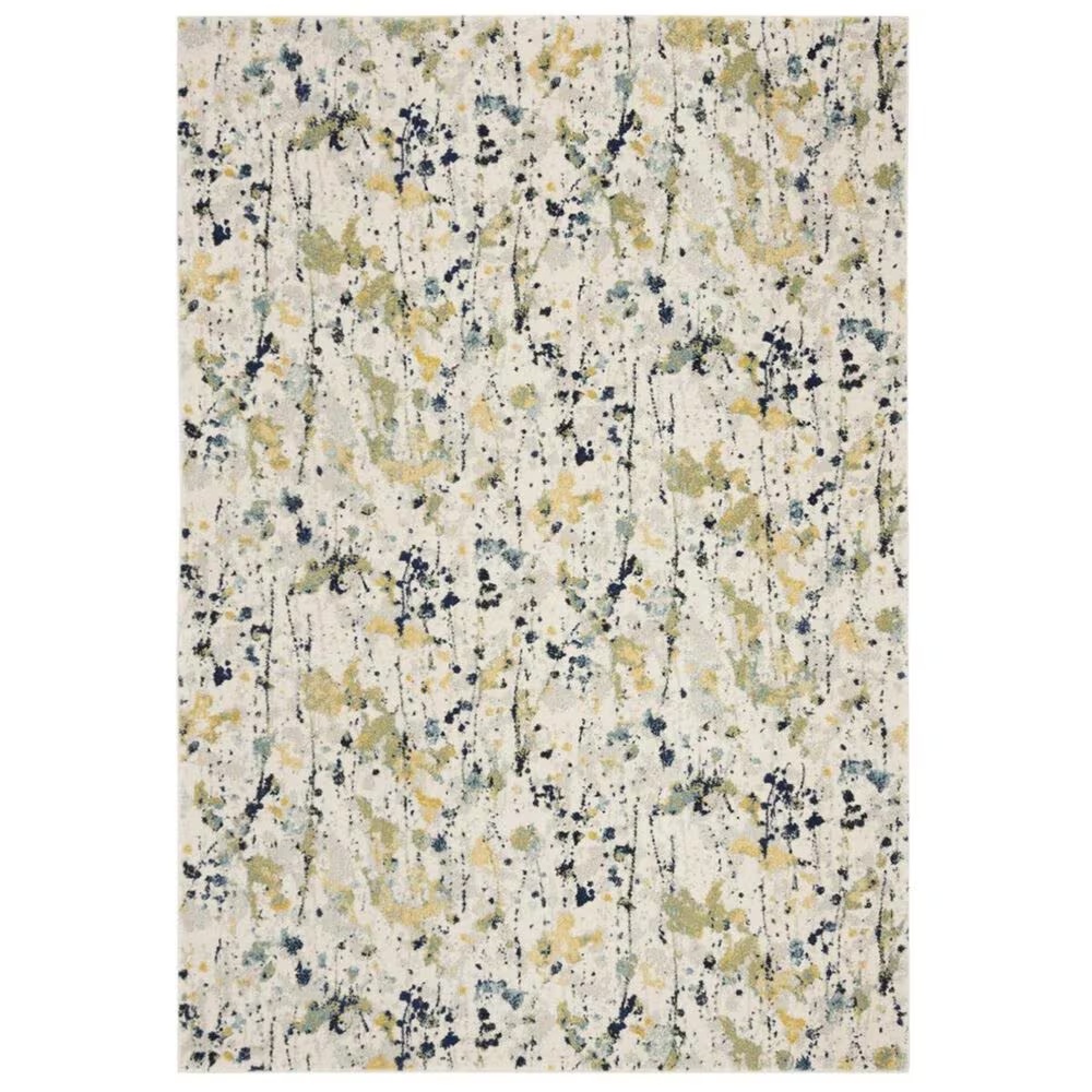 Safavieh Evoke EVK284C 5'1" x 7'6" Ivory and Yellow Area Rug