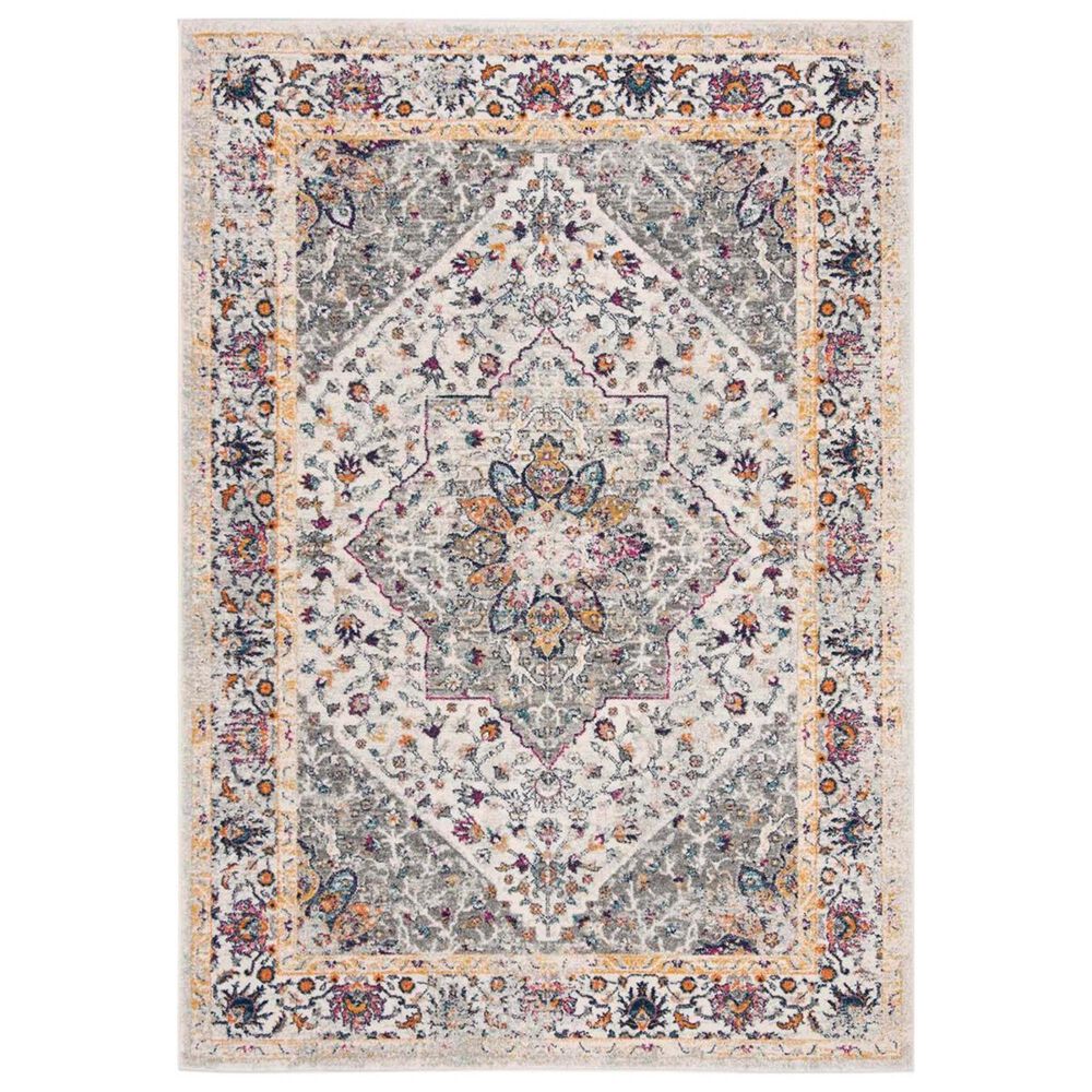 Safavieh Evoke EVK288A 3' x 5' Ivory and Grey Area Rug