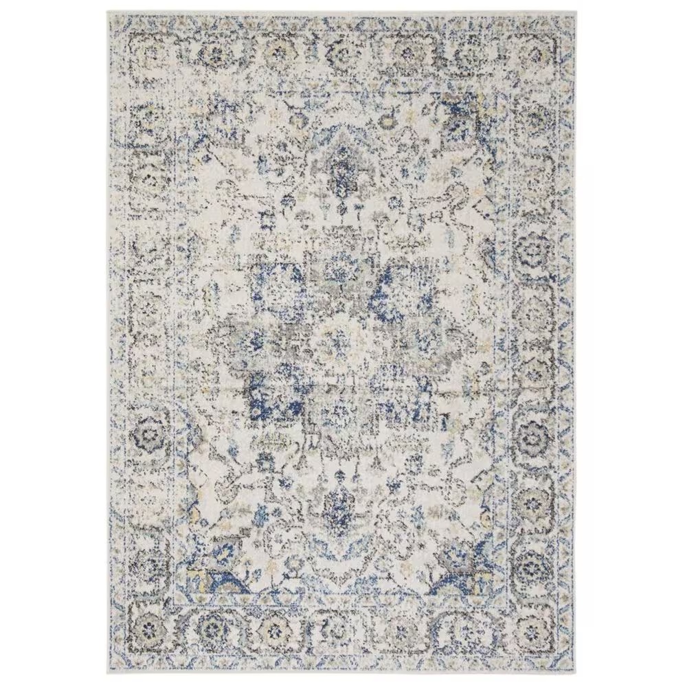 Safavieh Madison MAD603F 2'3" x 6' Grey and Ivory Runner