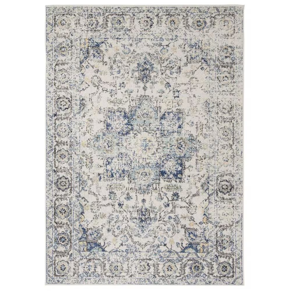 Safavieh Madison MAD603K 8' x 10' Turquoise and Ivory Area Rug