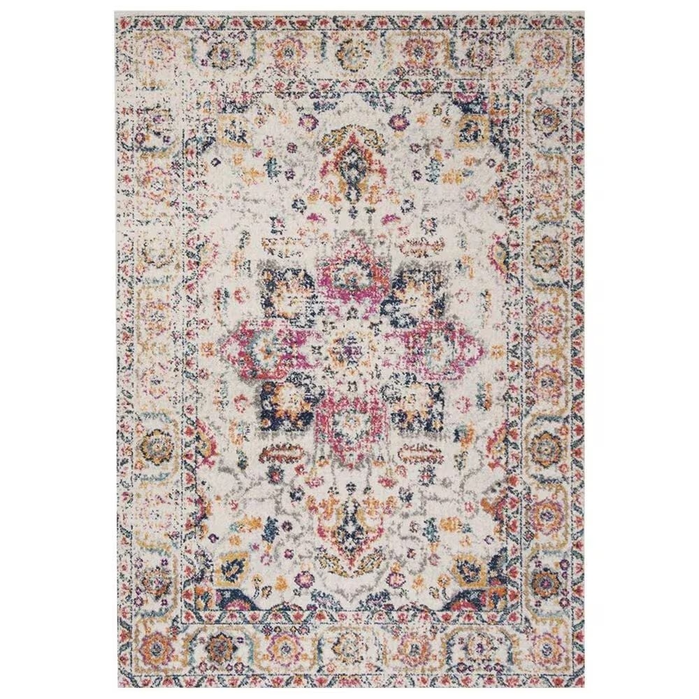 Safavieh Madison MAD603R 2'3" x 6' Fuchsia and Ivory Runner