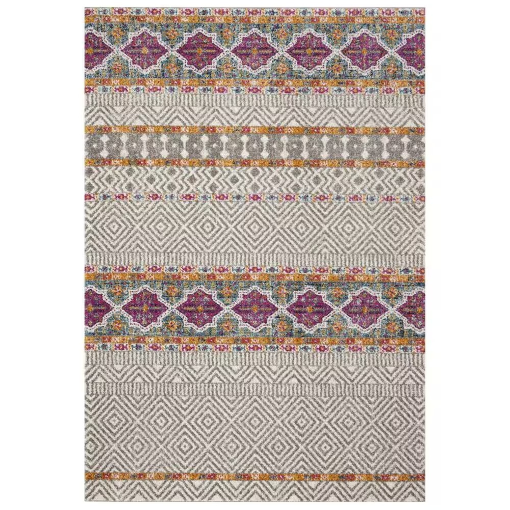 Safavieh Madison MAD797F 4' x 6' Grey and Ivory Area Rug