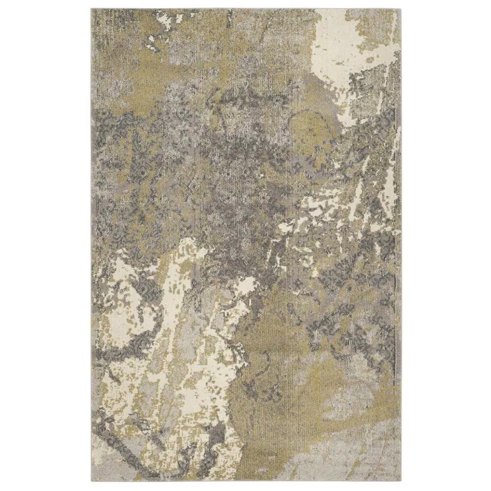 Safavieh Monaco MNC219S 4' x 5'7" Ivory and Grey Area Rug