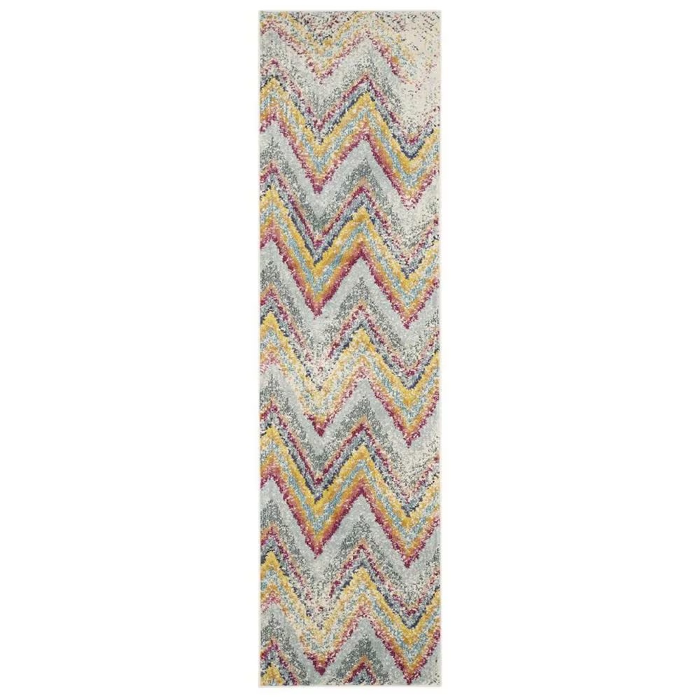 Safavieh Monaco MNC220F 2'2" x 8' Multicolor Runner