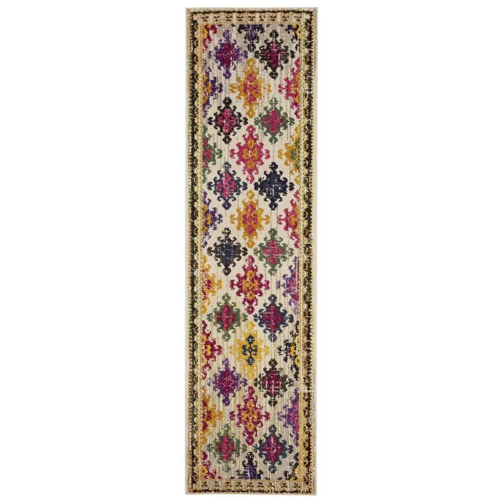 Safavieh Monaco MNC244A 2'2" x 8' Multicolor Runner