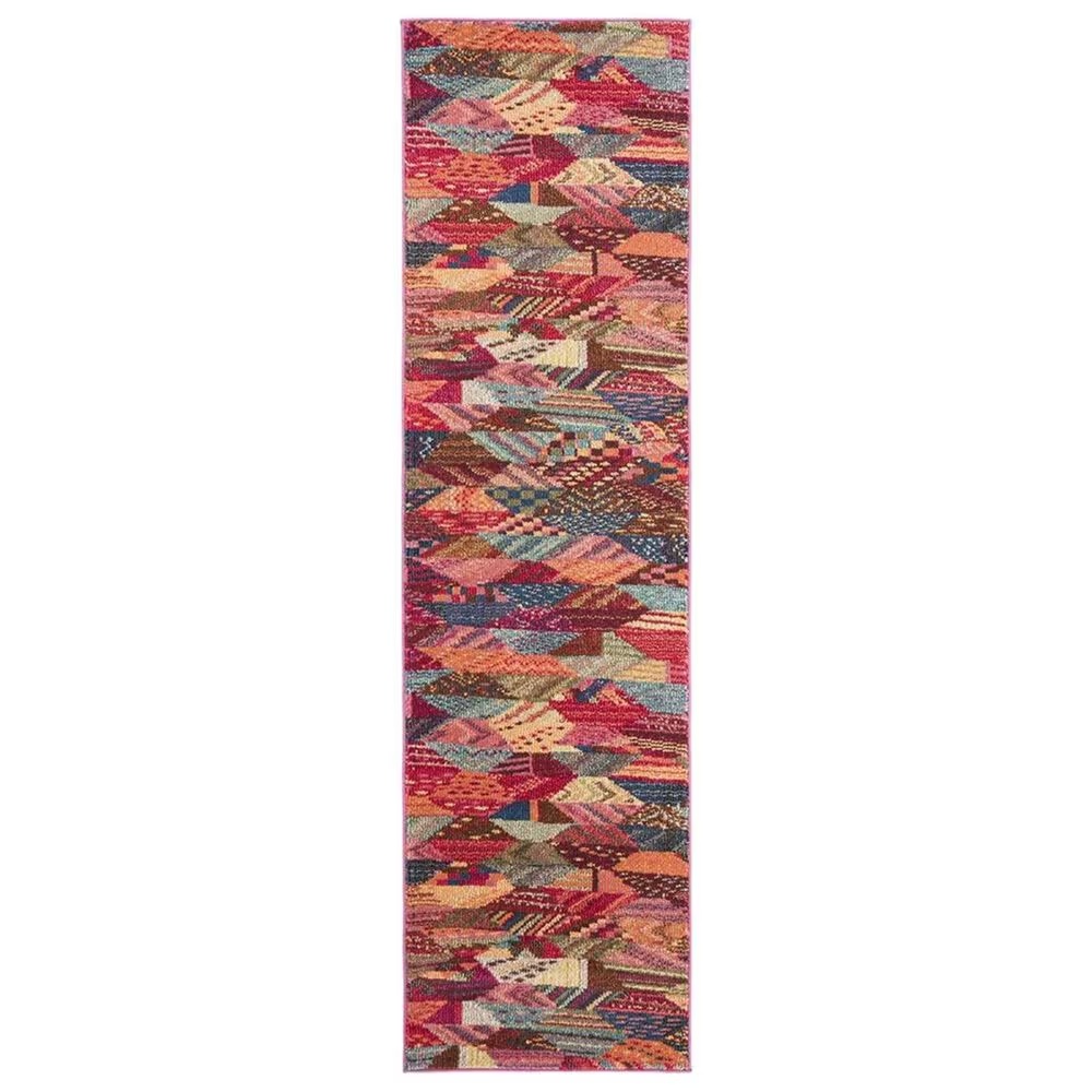 Safavieh Monaco MNC245D 2'2" x 8' Multicolor Runner