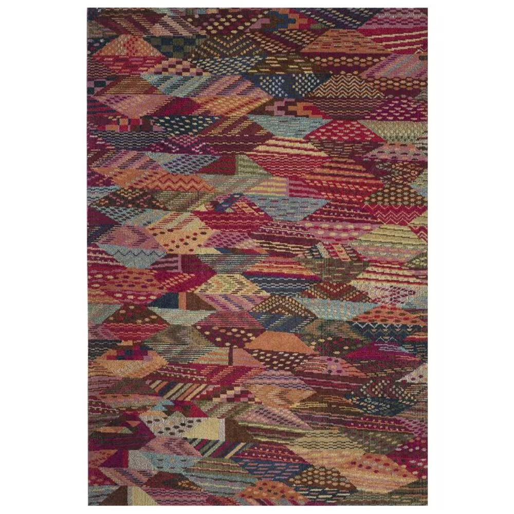Safavieh Monaco MNC245D 4' x 5'7" Multicolor Area Rug