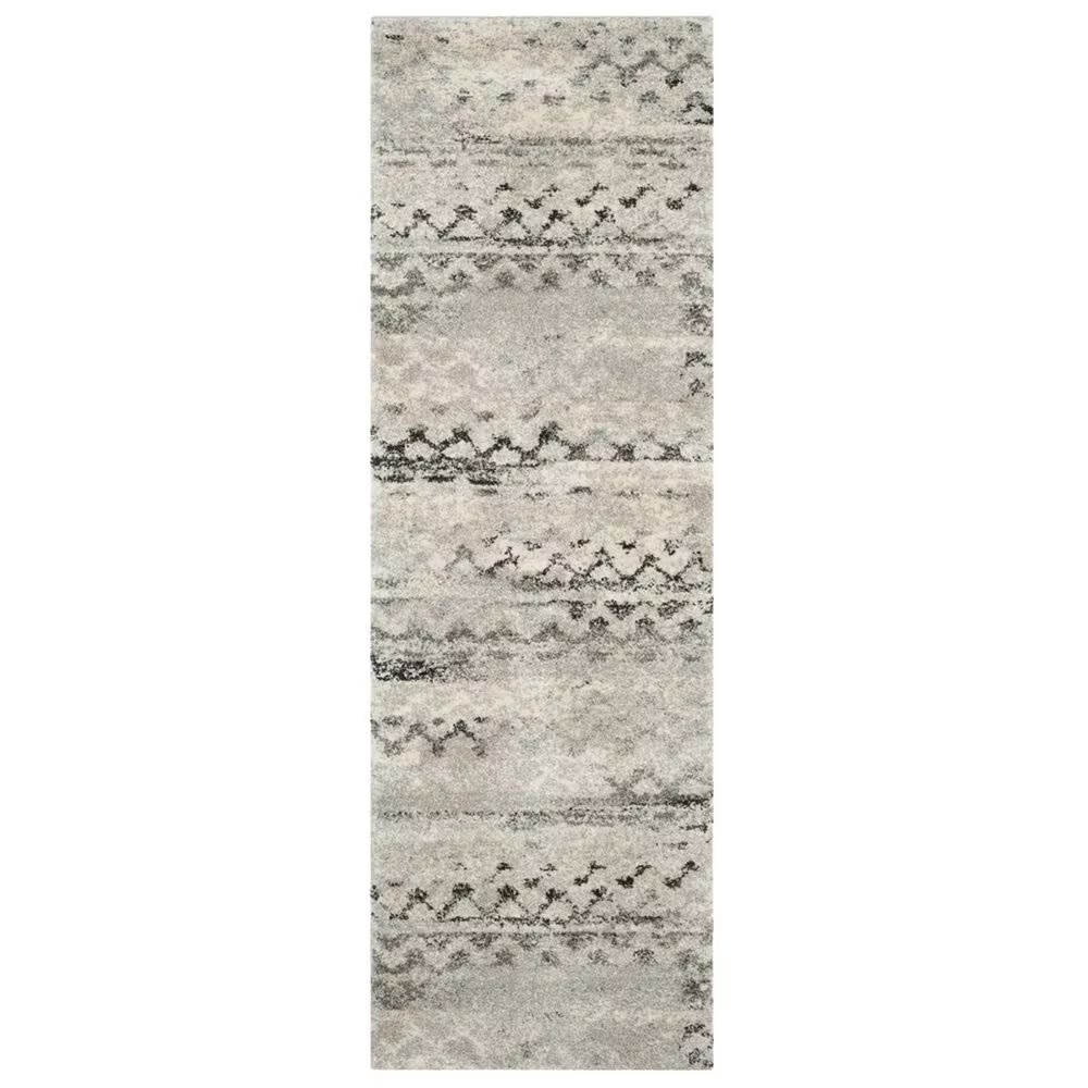 Safavieh Retro RET2136-1180 2'3" x 7' Cream and Grey Runner