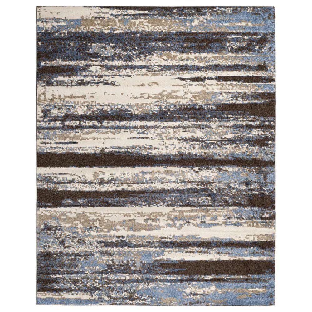 Safavieh Retro RET2138-1165 10' x 14' Cream and Blue Area Rug
