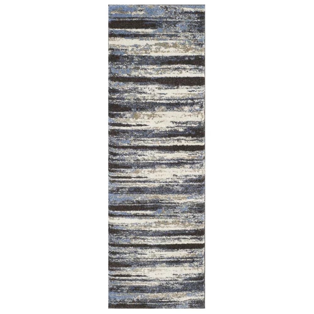 Safavieh Retro RET2138-1165 2'3" x 7' Cream and Blue Runner
