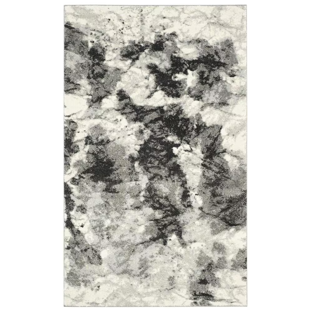 Safavieh Retro RET2141-1180 5' x 8' Cream and Grey Area Rug