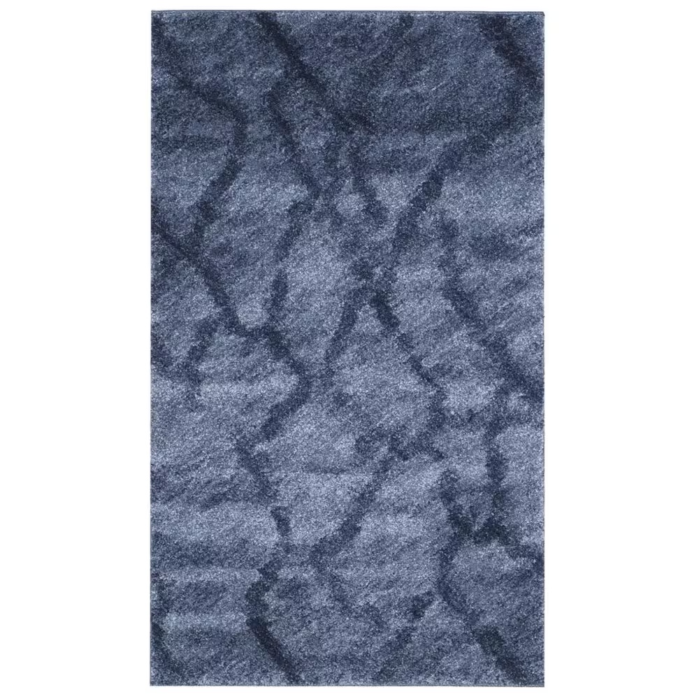 Safavieh Retro RET2144-6570 3' x 5' Blue and Dark Blue Area Rug