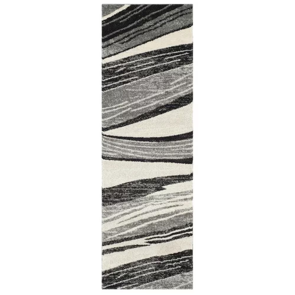 Safavieh Retro RET2691-7912 2'3" x 7' Light Grey and Ivory Runner