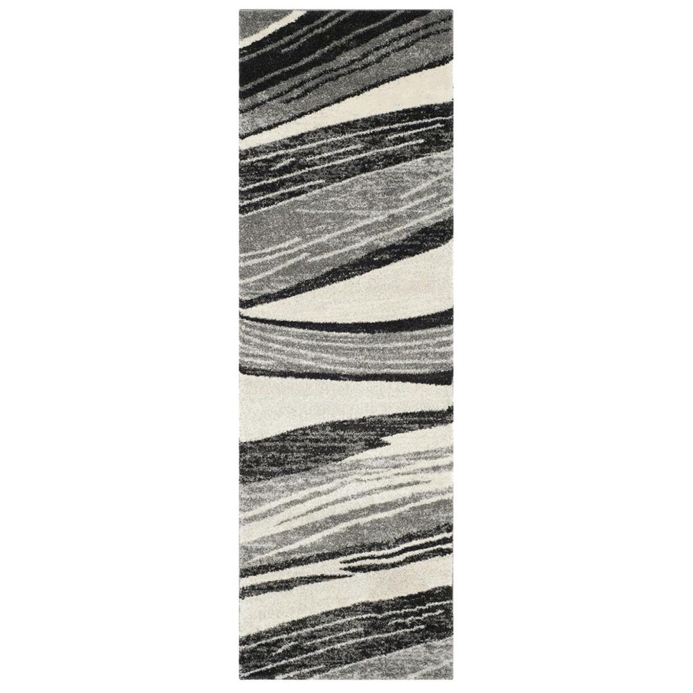 Safavieh Retro RET2691-7912 2'3" x 9' Light Grey and Ivory Runner