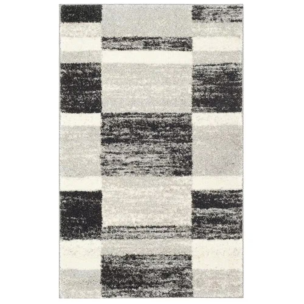 Safavieh Retro RET2692-9079 3' x 5' Black and Light Grey Area Rug