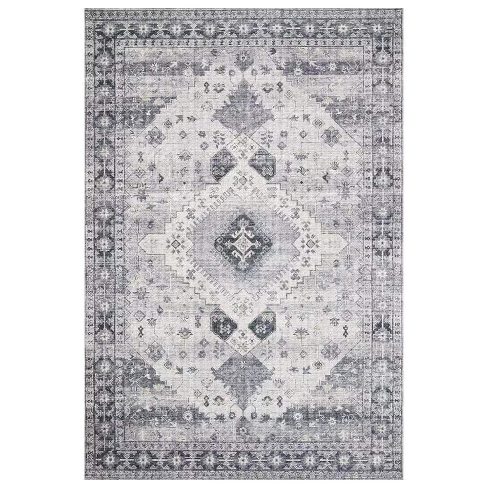 Loloi II Skye SKY-02 2'3" x 3'9" Silver and Grey Scatter Rug