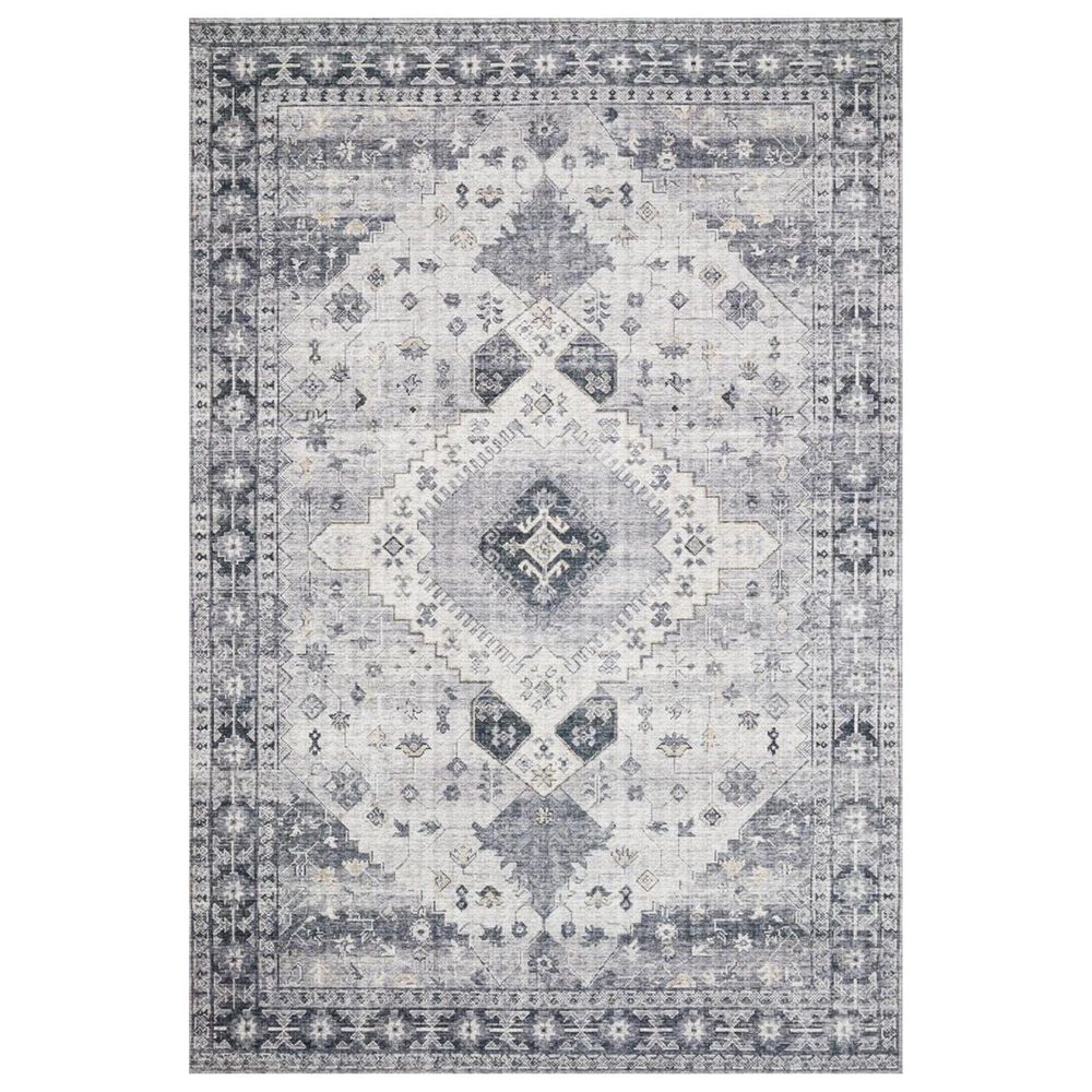 Loloi II Skye SKY-02 5' x 7'6" Silver and Grey Area Rug