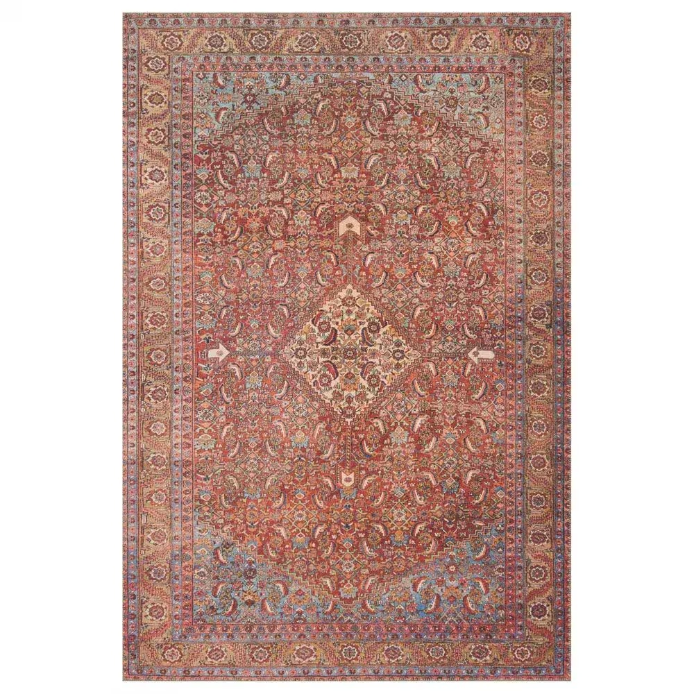 Loloi Loren LQ-06 8'4" x 11'6" Red Area Rug